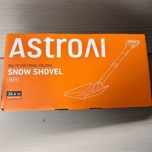 AstroAI Multifunctional Folding Snow Shovel